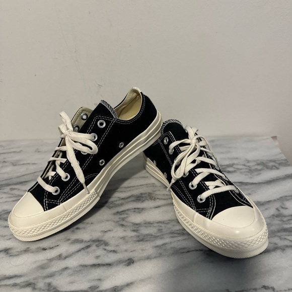 Comme Des Garcons PLAY
x Converse Unisex Chuck Taylor Lace Up Sneakers M7 W9 NEW - Picture 4 of 14
